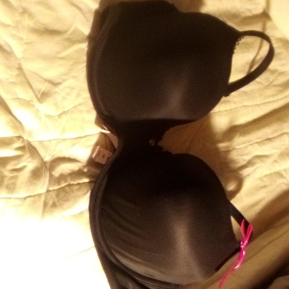 Victoria Secret Black Silk Bra